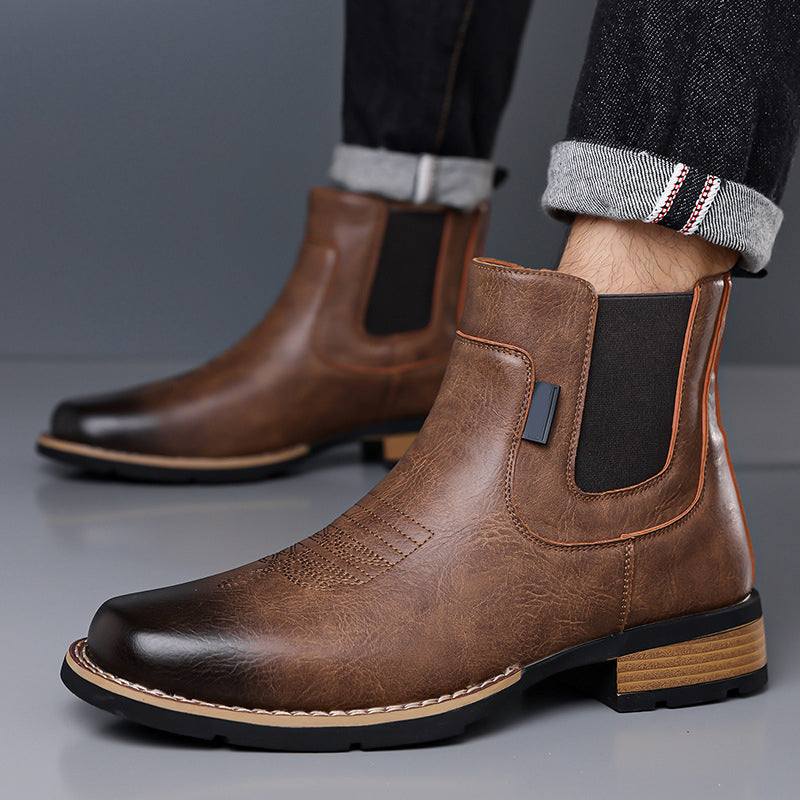 💥Hot Sale 50% OFF✨Men's Vintage Slip-On Chelsea Boots