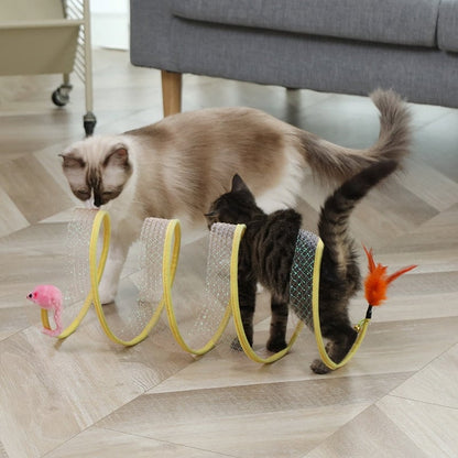 🐱Τούνελ για Γάτες - Ασφαλές Παιχνίδι🐾