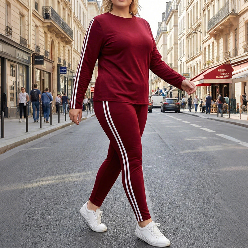 🔥Limited Time 51% OFF🏃‍♀️Women's 2-Piece Long Sleeve Tracksuit Set