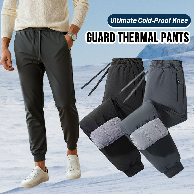 🏆Ultimate Cold-Proof Knee-Guard Thermal Pants – Stay Warm in Extreme Winter