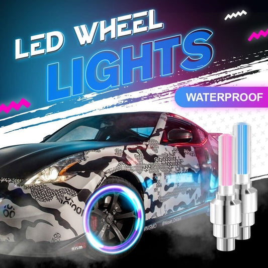 🌈 💡 Αδιάβροχα φώτα LED για ποδήλατα 【✨ 1+3 δωρεάν】