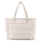 👜🌸 Γυναικεία Αδιάβροχη Τσάντα Tote | Σχεδίαση Πουφ & Καπιτονέ ✨