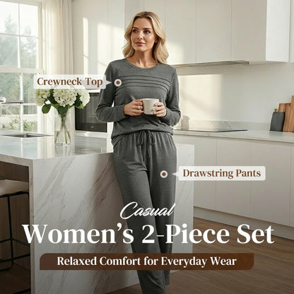 🔥 Women's Two-Piece Lounge Set✨ Less Time Styling. More Ways to Wear.