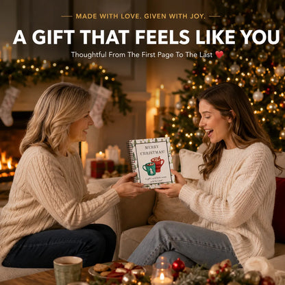 🎁70% OFF🎅Christmas Gift Card Booklet👍DIY Spiral-Bound Christmas Gift Card Holder Book