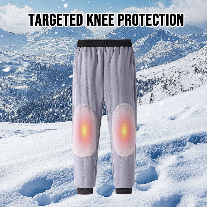 🏆Ultimate Cold-Proof Knee-Guard Thermal Pants – Stay Warm in Extreme Winter