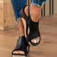 👡 Γυναικεία δερμάτινα ορθοπεδικά σανδάλια με πλατφόρμες✨