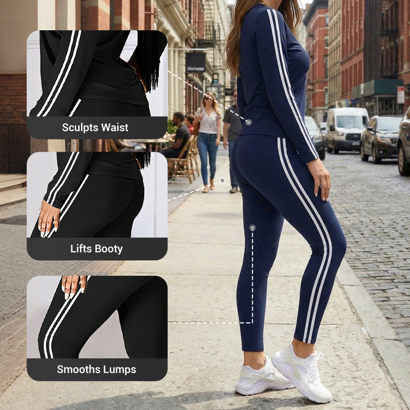 🔥Limited Time 51% OFF🏃‍♀️Women's 2-Piece Long Sleeve Tracksuit Set