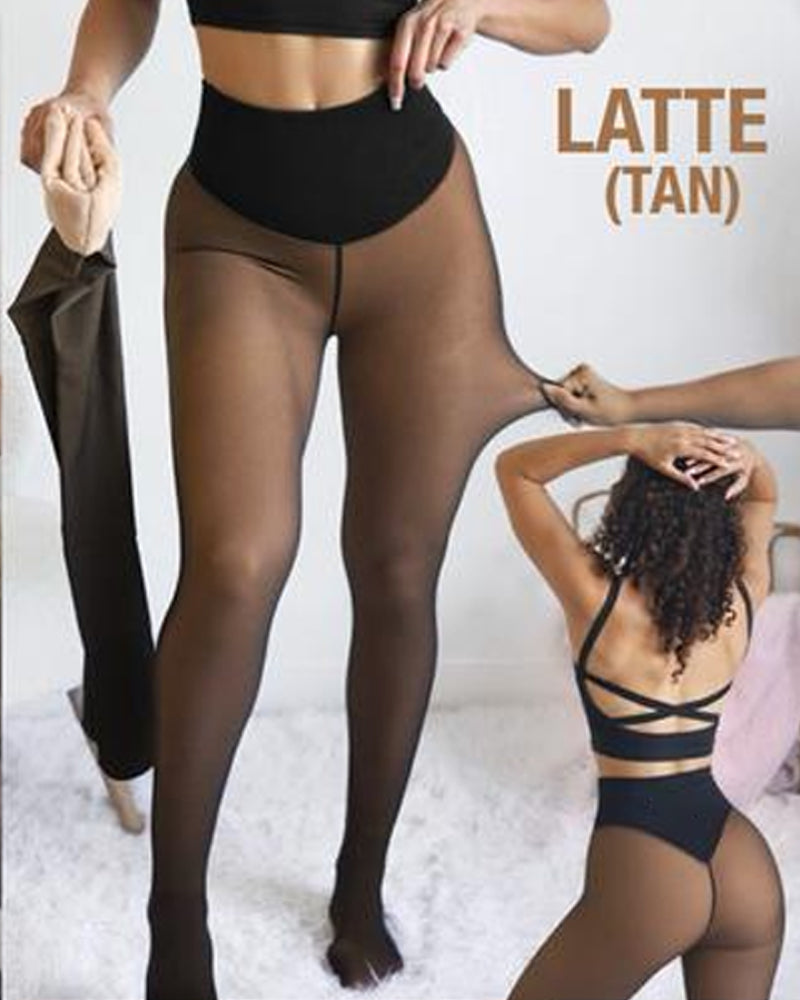 💥💥HOT SALE 50% OFF!!⚡50K+ SOLD!❄️One-Seam Shaping Fleece Leggings✨✨Stay Warm.Look Snatched. 💕