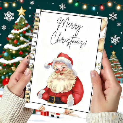 🎁70% OFF🎅Christmas Gift Card Booklet👍DIY Spiral-Bound Christmas Gift Card Holder Book