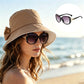 👒 50% έκπτωση☀️Νέο καπέλο τύπου καπέλου ηλιοπροστασίας βρετανικού στυλ