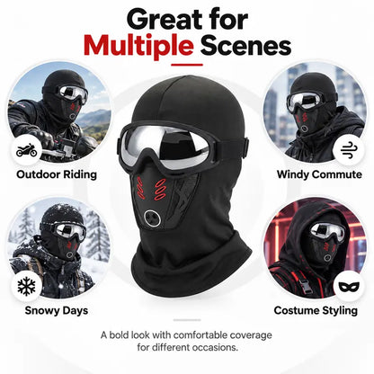 🔥Full-Face Windproof, Winter Warmth❄️ Unisex Full Face Mask – Full Coverage, Windproof & Warm ✨