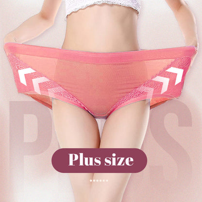 🌸2026 HOT SALE-Buy 1 Get 3 Packs💗Plus Size High Waist Leak Proof Cotton Panties-Everyday Comfort, Extra Peace of Mind
