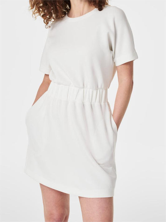👗 Καθημερινό φόρεμα T-Shirt με ελαστική μέση