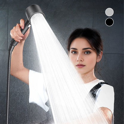 🚿Κεφαλή ντους υψηλής πίεσης 4 λειτουργιών με φίλτρο