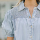 Women's Denim Babydoll Dress