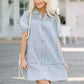 Women's Denim Babydoll Dress
