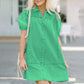Women's Denim Babydoll Dress