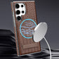 Crocodile Texture Phone Case with Kickstand for Samsung