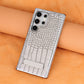 Crocodile Texture Phone Case with Kickstand for Samsung
