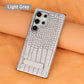 Crocodile Texture Phone Case with Kickstand for Samsung