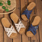 👟【EU36-43】Γυναικεία καλοκαιρινά σανδάλια με ρυθμιζόμενο σταυρωτό λουράκι
