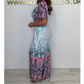 🌷 Boho τυπωμένη ολόσωμη φόρμα με φαρδιά πόδια