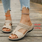 👟【EU36-43】Γυναικεία καλοκαιρινά σανδάλια πλατφόρμας με κομψή κομμένη πλατφόρμα