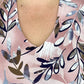 Women's Elegant V-Neck Short Sleeve Dress
