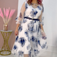 👗 Φόρεμα με φλοράλ σχέδιο