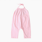 Girls' Soft Casual Backless Jumpsuit