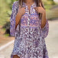 👗【S-5XL】🌸Γυναίκες φλοράλ φόρεμα V λαιμόκοψη