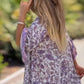👗【S-5XL】🌸Γυναίκες φλοράλ φόρεμα V λαιμόκοψη