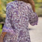 👗【S-5XL】🌸Γυναίκες φλοράλ φόρεμα V λαιμόκοψη