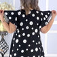 Women's Printed Polka Dot Dress