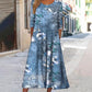 Round Neck Floral Print Dress