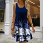 Women’s Floral Print Sleeveless Dress