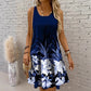 Women’s Floral Print Sleeveless Dress