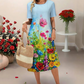 Women's Casual Floral Print Dress