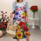Women's Casual Floral Print Dress