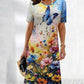 Women's Casual Floral Print Dress