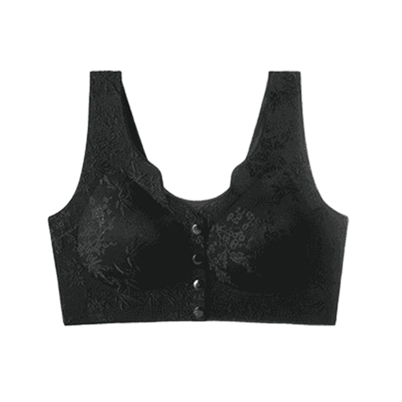 ⏳LAST WEEK SALE -ONLY £7.99!!!💚💐Front-Clasp Wire-Free Seamless Bra - Ultra-Soft Support with All-Day Comfort for a Smooth Silhouette 🌸✨