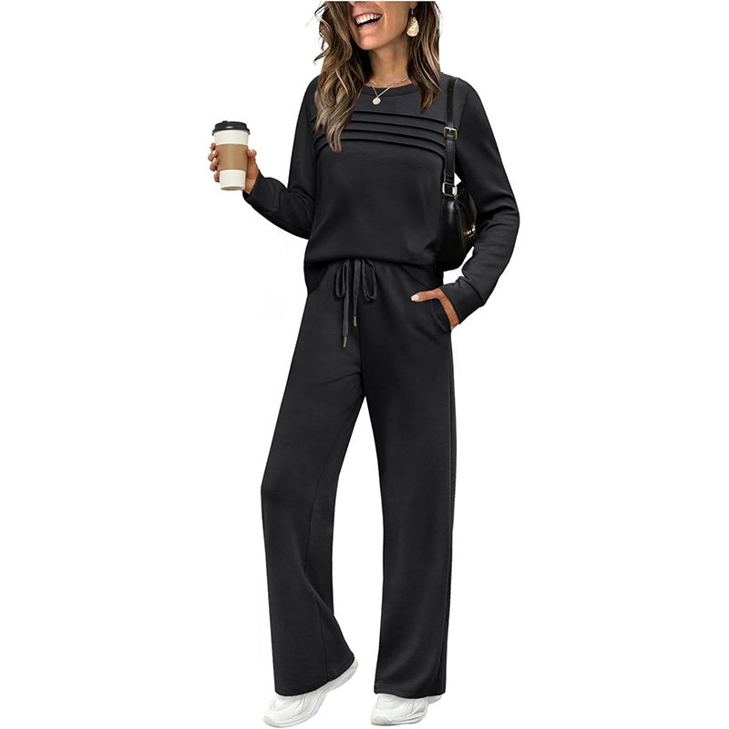 🔥 Women's Two-Piece Lounge Set✨ Less Time Styling. More Ways to Wear.