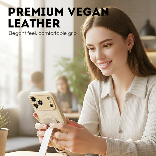 📱Μαγνητική θήκη τηλεφώνου που απωθεί τα δακτυλικά αποτυπώματα για τη σειρά 12-17