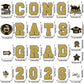 🎓🔥Οι πωλήσεις ξεπέρασαν τις 10.000 μονάδες! Μεγάλα μαγνήτες διακόσμησης για πάρτι αποφοίτησης✨