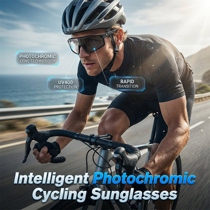 🚴 Φωτοχρωμικά γυαλιά ηλίου ποδηλασίας με προστασία UV400