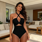 👙 50% ΕΚΠΤΩΣΗ ΤΩΡΑ!🌊 Ολόσωμο μαγιό με σταυρωτό τελείωμα – Ψηλόμεση ρύθμιση κοιλιάς & κομψό άνοιγμα – Μαγιό παραλίας που στεγνώνει γρήγορα 🏖️