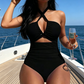 👙 50% ΕΚΠΤΩΣΗ ΤΩΡΑ!🌊 Ολόσωμο μαγιό με σταυρωτό τελείωμα – Ψηλόμεση ρύθμιση κοιλιάς & κομψό άνοιγμα – Μαγιό παραλίας που στεγνώνει γρήγορα 🏖️