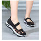 👟 50% έκπτωση!✨ Πλεκτά παπούτσια από ύφασμα – Μαλακή σόλα, γάντζο-θηλιά, φλοράλ κέντημα