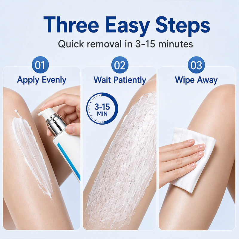 🎁💥LAST DAY SPECIAL PRICE!-￡7.99!!✨Ice-Cooling Hair Removal Cream for Sensitive Skin