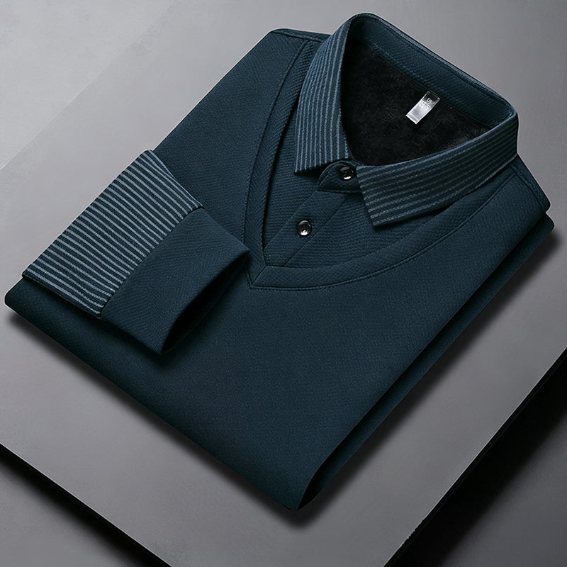 🛍️Men's False Two-Piece Long Sleeve Top
